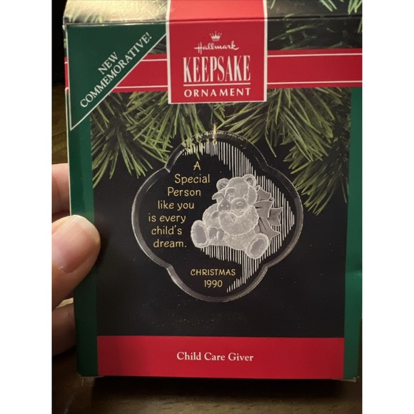 Hallmark Other - Hallmark Keepsake ORNAMENT 1990 Childcare Giver in original box